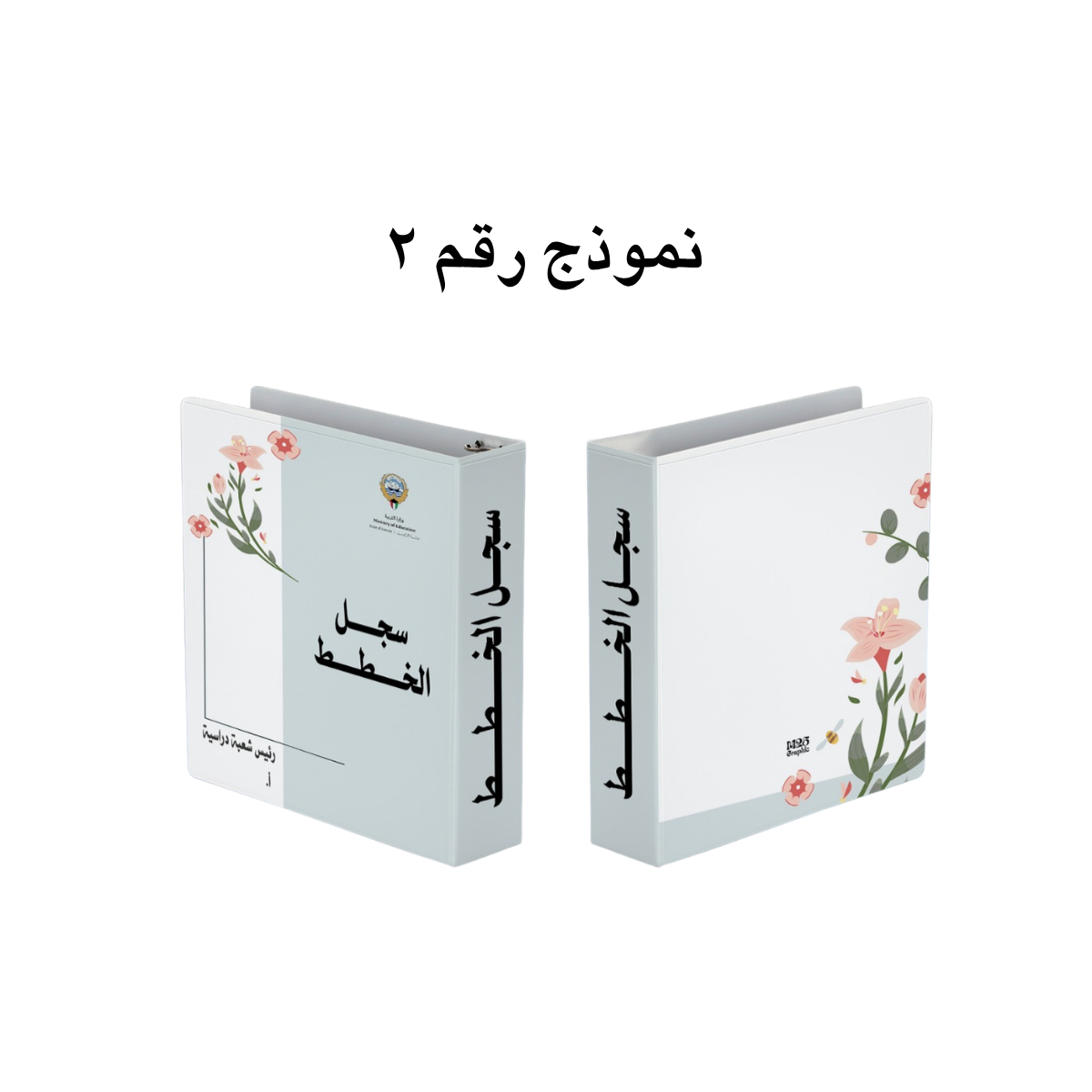 نموذج رقم ٢ سجلات مطبوعة لـ رئيس شعبة